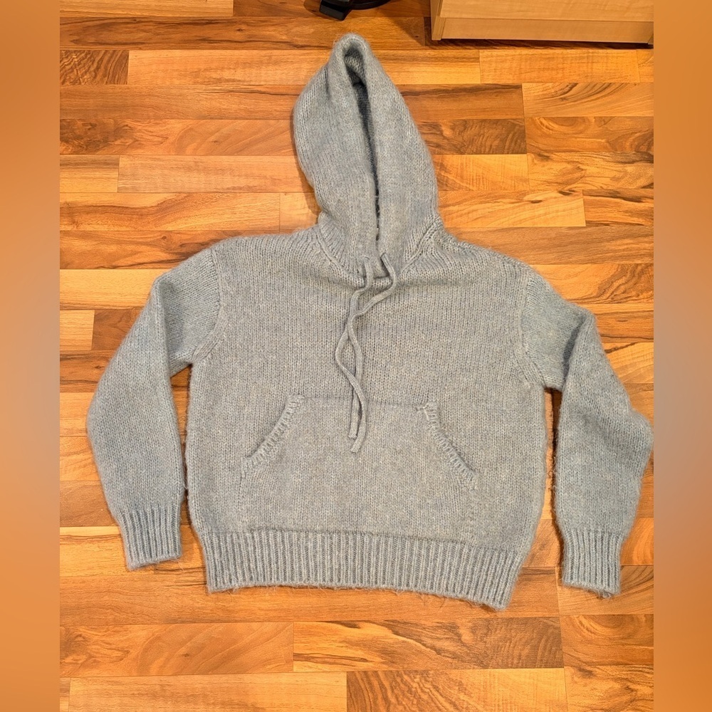 Zara Soft Gray Cowl Neck Sweater - Picture 4 of 7